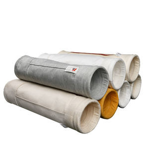 کیسه فیلتر 600 گرم مواد Nomex Aramid PTFE فیلتر کیسه غیر بافته