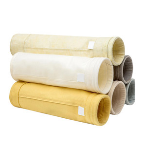 کیسه فیلتر گرد و غبار PTFE 550 گرم / متر مربع برای فیلتر هوا